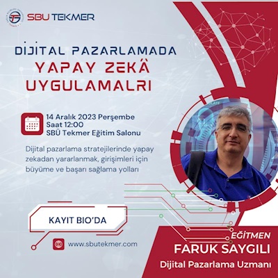 Dijital Pazarlamada Yapay Zeka Uygulamaları Programı